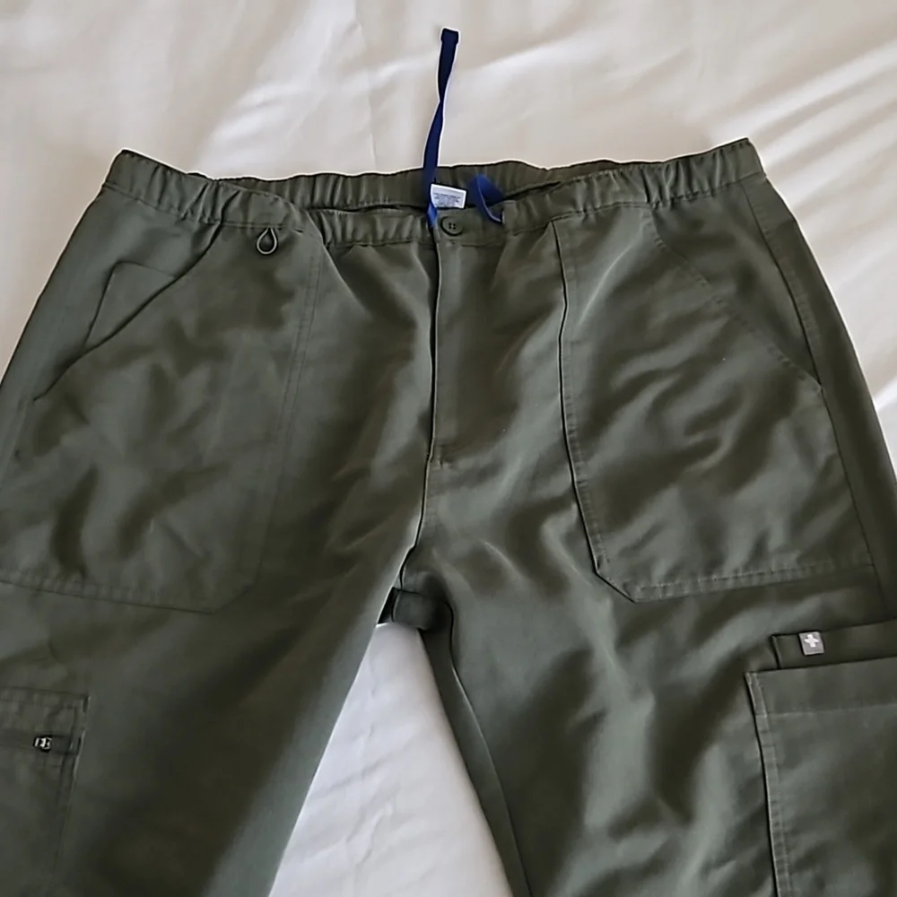 Figs Axim Cargo Long Green Pants Lot Size Men's XL
